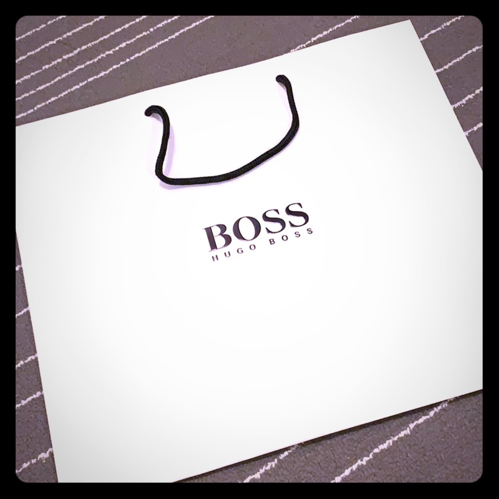 Hugo boss gift bag
